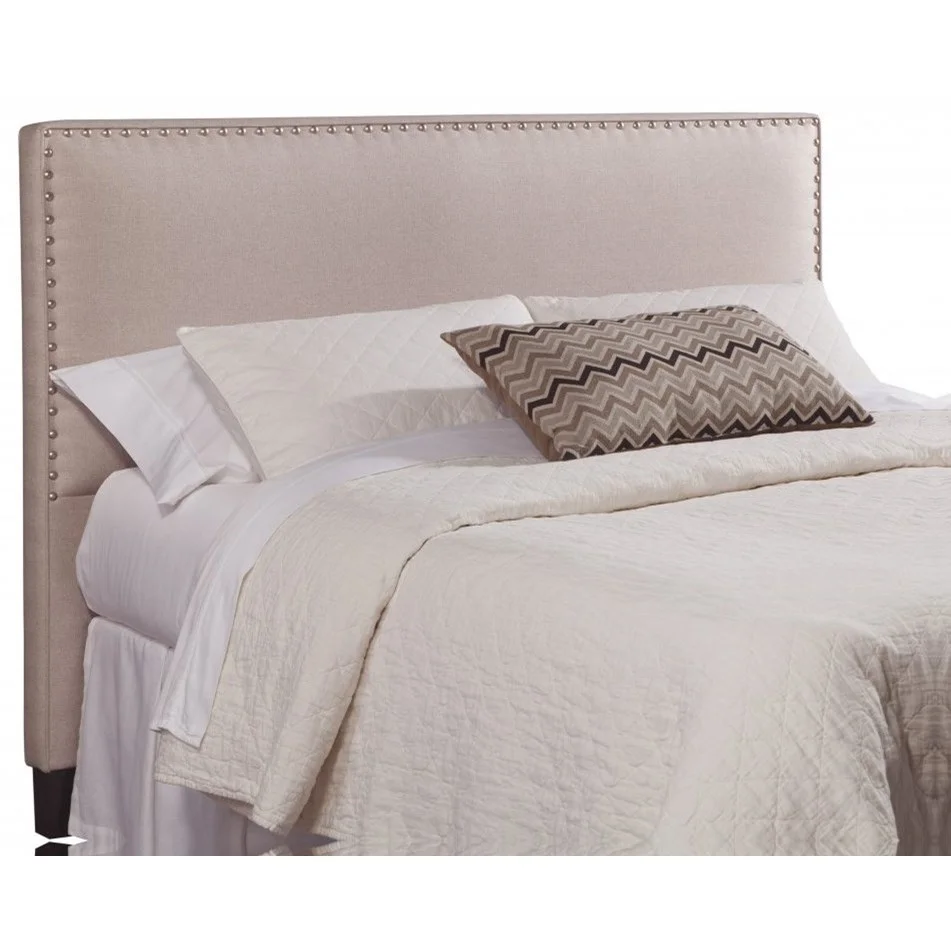 Soraya Twin Upholstered Headboard with Nailhead Trim Williams & Kay
